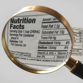 Reading Nutrition Labels after Bariatric Surgery