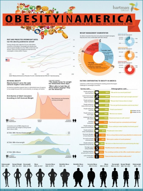 Obesity in America Infographic